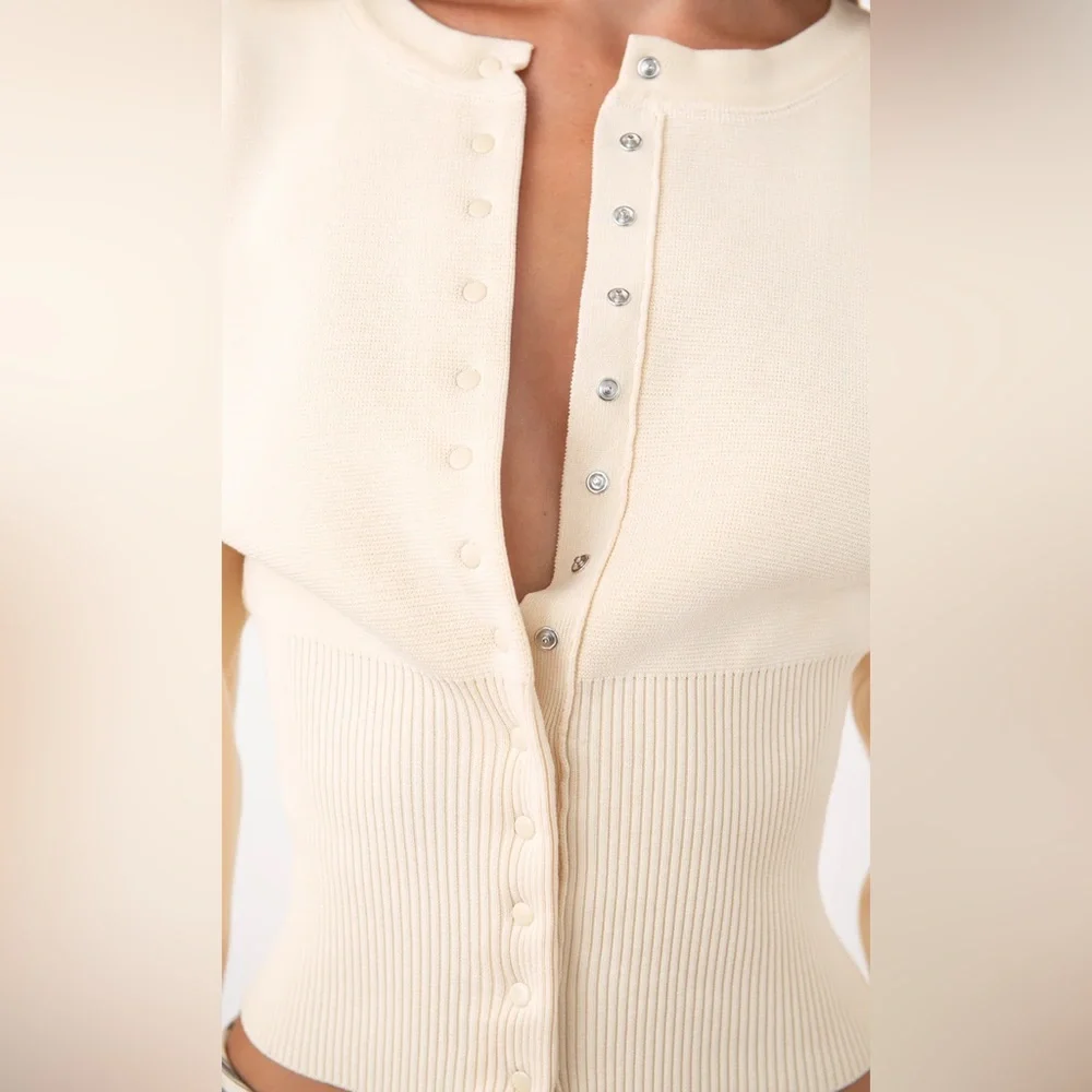 Orseund Iris The Weekend Knit Cardigan Size Small - Picture 2 of 9